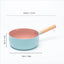 1pc Blue/Green/White Non Stick Pan Milk Pot Baby Food Pot Snow Pan Frying And Boiling Integrated Induction Cooker Gas Universal - Slobuy