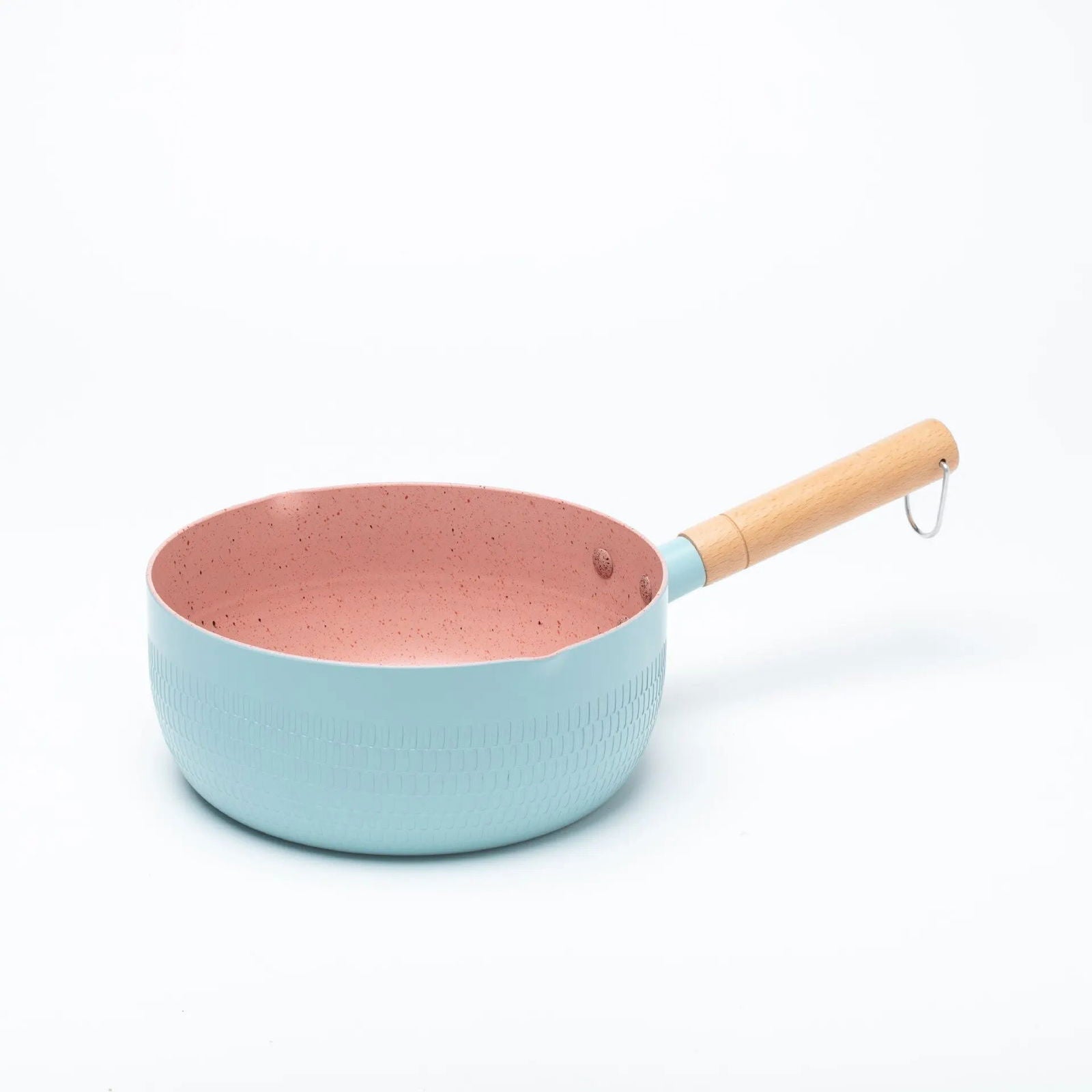 1pc Blue/Green/White Non Stick Pan Milk Pot Baby Food Pot Snow Pan Frying And Boiling Integrated Induction Cooker Gas Universal - Slobuy