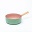 1pc Blue/Green/White Non Stick Pan Milk Pot Baby Food Pot Snow Pan Frying And Boiling Integrated Induction Cooker Gas Universal - Slobuy
