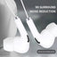 White Wired Headset With Microphone In Ear Game Mobile Phone Computer Live Recording 3.5 Interface Macaron Headset - Slobuy