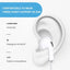 White Wired Headset With Microphone In Ear Game Mobile Phone Computer Live Recording 3.5 Interface Macaron Headset - Slobuy