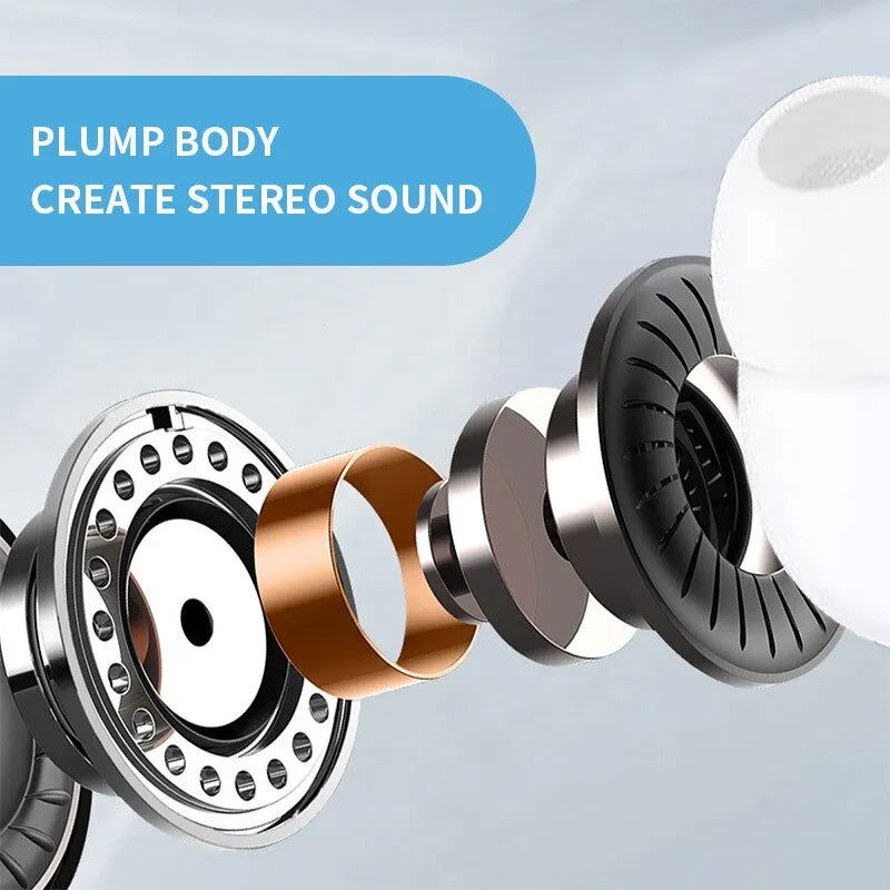 White Wired Headset With Microphone In Ear Game Mobile Phone Computer Live Recording 3.5 Interface Macaron Headset - Slobuy