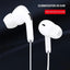 White Wired Headset With Microphone In Ear Game Mobile Phone Computer Live Recording 3.5 Interface Macaron Headset - Slobuy