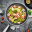 Whole Body Tri-Ply Stainless Steel Frying Pan 316 Stainless Steel Wok Pan Double-sided Honeycomb Skillet Suitable for All Stove - Slobuy