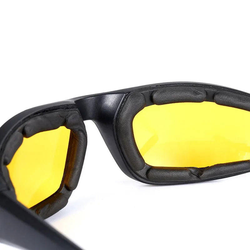 Windproof Motorcycle Goggles UV Protection Men Motor Glasses Riding EyewearMen Eye Protection Windproof Moto Goggles Accessories - Slobuy