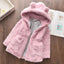 Winter Baby Girls Clothes Faux Fur Coat Fleece Jacket Warm Snowsuit Hooded Parka Children's Outerwear Autumn Clothing - Slobuy