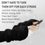 Winter Golf Gloves Men Mitts Mitten Warm Fleece in Pair, Pull Up Fit Soft Comfortable Set - Slobuy