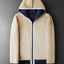 Winter Lambswool Zipper Hoodies Thicken Warm Jackets Long Sleeve Sweatshirts Casual Sports Fleece Black Coats Hooded Men Coat To - Slobuy