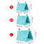Winter Pet Bird Parrot Cages Warm Plush Hammock Hut Tent Bed Hanging Cave for Sleeping and Hatching Bird Accessories - Slobuy