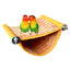 Winter Warm Bird Nest House Shed Hut Hanging Hammock Finch Cage Plush Fluffy Birds Hut Hideaway for Parrot Bird Cage Accessories - Slobuy
