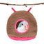 Winter Warm Bird Parrot Nest House Polar Fleece Parakeet Hammock Small Pet Hanging Swing Bed Cave Birds Cage Accessories Oiseaux - Slobuy