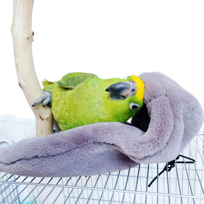 Winter Warm Bird Shawl Nest Corner Parrot Blanket Pet Small Animal Hanging Tent Cage Decoration For Parakeet Lovebird Cockatiel - Slobuy