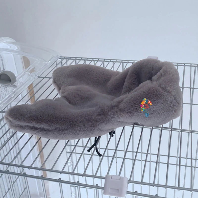 Winter Warm Bird Shawl Nest Corner Parrot Blanket Pet Small Animal Hanging Tent Cage Decoration For Parakeet Lovebird Cockatiel - Slobuy