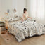 Winter Warm Plaid Blanket Comfortable Blanket Cartoon Bed Cover Solid Color Office Multifunction Travel Blanket - Slobuy