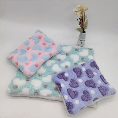 Winter Warm Small Guinea Pig Hamster Bed House  House Nest Hamster Accessories Squirrel Hedgehog Rabbit Chinchilla Bed Mat - Slobuy