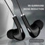 Wired Headset With Microphone Black Macaron Inear Gaming Mobile Phone Computer Live Recording 3.5 Interface Headset - Slobuy