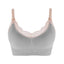 Wireless Front Open Nursing Bra Soft Lace Breathable Seamless Maternity Breastfeeding Bras Maternal Support For Pregnant Women - Slobuy