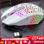 Wireless Gaming Mouse 3 Gears X801 8 Buttons 1600 DPI Adjustable RGB Rechargeable Computer Mice for Household Computer Accessory - Slobuy