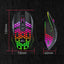 Wireless Gaming Mouse 3 Gears X801 8 Buttons 1600 DPI Adjustable RGB Rechargeable Computer Mice for Household Computer Accessory - Slobuy