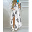 Women Boho Printed Long Shirts Dress Summer Turn-down Collar Long Sleeve Party Dress Female Casual Evening Maxi Dresses Vestidos - Slobuy