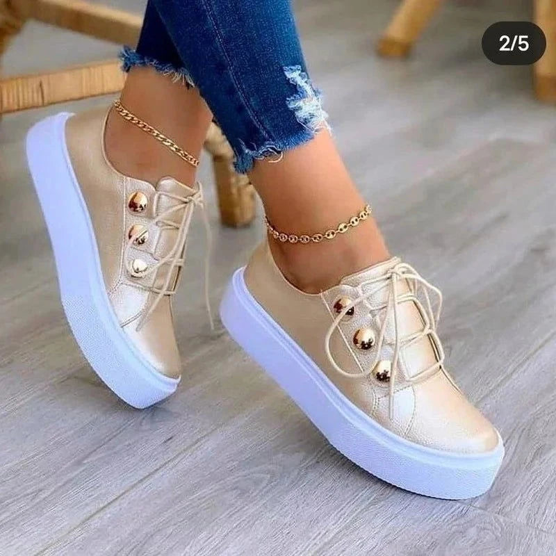Women Casual Shoes White Sneakers Women Fashion Spring Summer Canvas Sneakers Women Platform Vulcanize Shoes Zapatillas Mujer - Slobuy