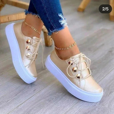 Women Casual Shoes White Sneakers Women Fashion Spring Summer Canvas Sneakers Women Platform Vulcanize Shoes Zapatillas Mujer - Slobuy