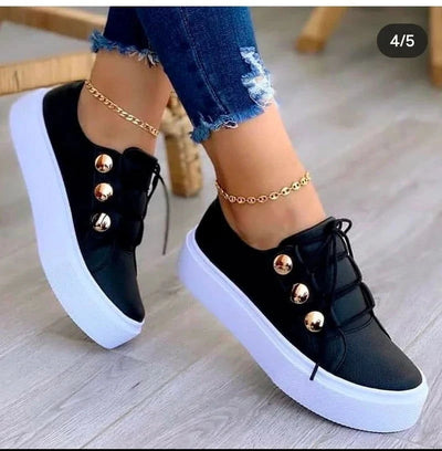 Women Casual Shoes White Sneakers Women Fashion Spring Summer Canvas Sneakers Women Platform Vulcanize Shoes Zapatillas Mujer - Slobuy