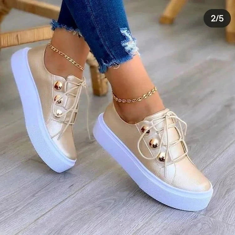 Women Casual Shoes White Sneakers Women Fashion Spring Summer Canvas Sneakers Women Platform Vulcanize Shoes Zapatillas Mujer - Slobuy