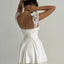 Women Fashion Long Lace Dress Summer Elegant Strap Sexy Beach Party Dress Open Back Strap Sleeveless Girl - Slobuy