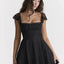 Women Fashion Long Lace Dress Summer Elegant Strap Sexy Beach Party Dress Open Back Strap Sleeveless Girl - Slobuy