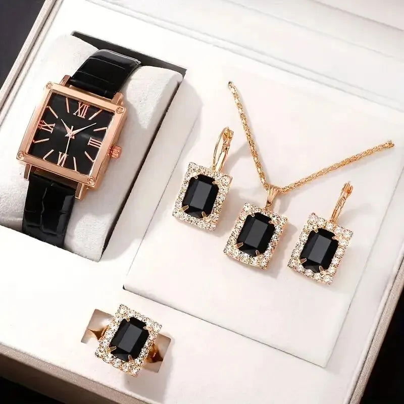 Women Fashion Quartz Watch Female Clock Square Dial Luxury Brand Design Women Watches Simple Ladies Wrist Watch Montre Femme - Slobuy