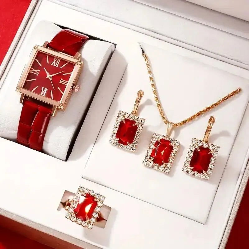 Women Fashion Quartz Watch Female Clock Square Dial Luxury Brand Design Women Watches Simple Ladies Wrist Watch Montre Femme - Slobuy