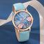 Women Fashion Watch Casual Bracelet Watches Glasses Set Ladies Simple Dial Quartz Wristwatches Dress Clock Montre Femme - Slobuy
