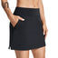 Women Golf  Athletic Skirts Lightweight Skirt with Running Sport Spandex Shorts for Tennis Workout Summer  Daily Clothing Black - Slobuy