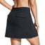 Women Golf  Athletic Skirts Lightweight Skirt with Running Sport Spandex Shorts for Tennis Workout Summer  Daily Clothing Black - Slobuy