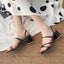 Women High Heel Sandals Summer Casual Female Shoes Woman Square Heel Open Toe Ankle Strap Ladies Sandalias Wedge Shoe 2022 New - Slobuy