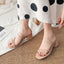 Women High Heel Sandals Summer Casual Female Shoes Woman Square Heel Open Toe Ankle Strap Ladies Sandalias Wedge Shoe 2022 New - Slobuy