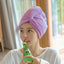 Women Long Hair Quick-Dry Hair Towel Soft Microfiber Towels Shower Cap Towel Bath Hats for Women Dry Hair Cap Lady Turban Head - Slobuy