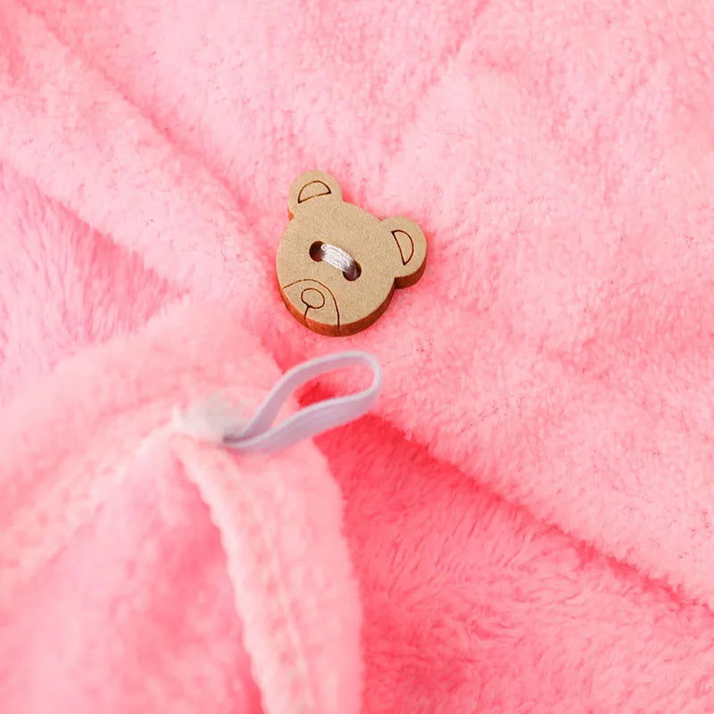 Women Long Hair Quick-Dry Hair Towel Soft Microfiber Towels Shower Cap Towel Bath Hats for Women Dry Hair Cap Lady Turban Head - Slobuy
