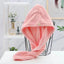Women Long Hair Quick-Dry Hair Towel Soft Microfiber Towels Shower Cap Towel Bath Hats for Women Dry Hair Cap Lady Turban Head - Slobuy