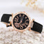 Women Luxury Watch Ring Necklace Earrings Rhinestone Love Dial Fashion Wristwatch Female Casual Ladies Watches Set Clock - Slobuy