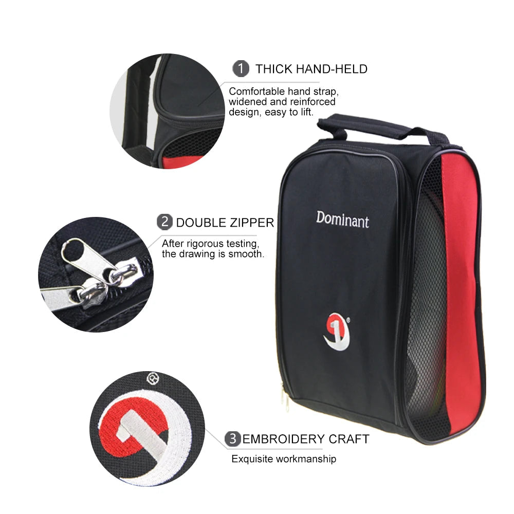 GLOOF Golf Shoe Bag, Golf Shoes Bags Men/Women Outdoor Zippered Carrier Bags with Ventilation Sport Shoes Bag Travel Shoe Bags - Slobuy