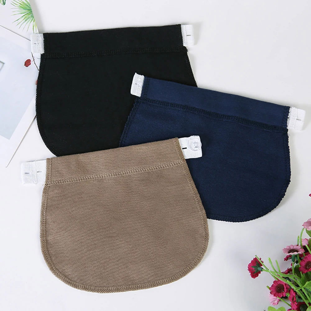 Women Pregnancy Waistband Belt Adjustable Elastic Maternity Lengthening Waist Extender Clothing Pants for Pregnant Women - Slobuy