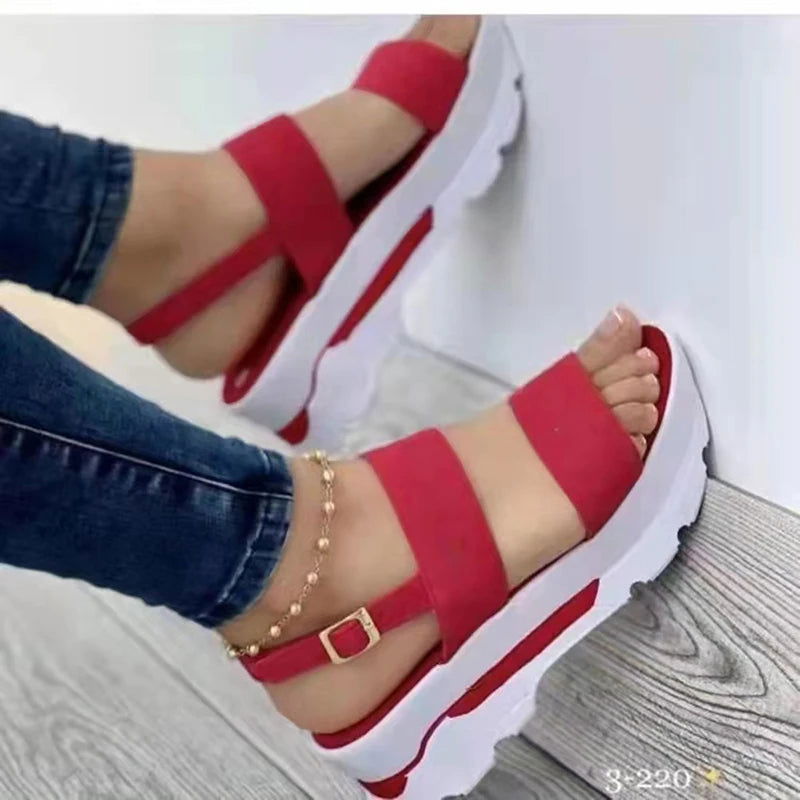Women Sandals Lightweight Wedges Shoes For Women Summer Sandals Platform Shoes With Heels Sandalias Mujer Casual Summer Shoes - Slobuy