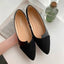 Women Shoes Fashion Splice Color Mule Flats Pointed Toe Ballerina Ballet Flat Slip on Shoe Zapatos Mujer Loafers Size 35-41 - Slobuy