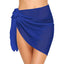 Women Short Sarongs Swimsuit Coverups Beach Bikini Wrap Sheer Short Skirt Chiffon Scarf Cover Ups for Swimwear - Slobuy