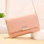 Women Solid Color Multi Functional Shoulder Bag Korean Version Fashion Large Capacity Handheld Purse Waterproof Multiple Colors - Slobuy