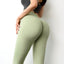Women Sport Fitness Leggings High Waist Elastic Sexy Solid Yoga Pants Training Running Gym Quick Dry Breathable Leggings Female - Slobuy