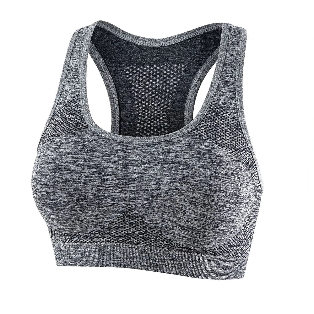 Women Sports Bra Top Push Up Fitness Yoga Bra Underwear Sport Tops For Women Breathable Running Vest Gym Wear - Slobuy