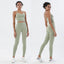 Women Sports Bra and Leggings Two Piece Set for Gym Fitness, Yoga, Jogging, WorkOut, Naked Feeling, High Elastic - Slobuy